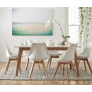 Стул SIGNAL KRIS белый/бук